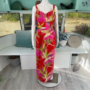 Kamehameha Vintage 60’s Hawaiian Evening Gown